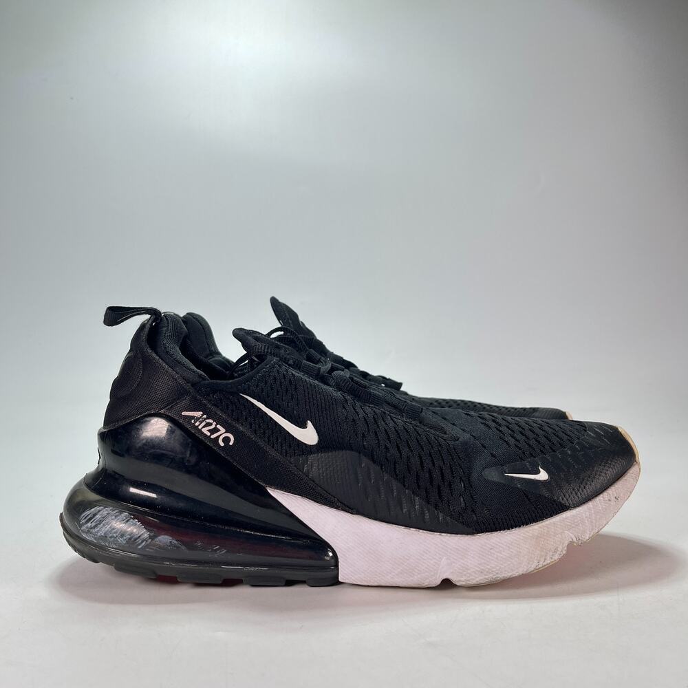 Nike Air Max 270 Black White Casual Lifestyle Sneakers AH8050-002 Men's Size 11